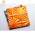 Decoration Wall Covering Board Fireproof Visual Painting Surface MDF Acoustic Baffle Panel